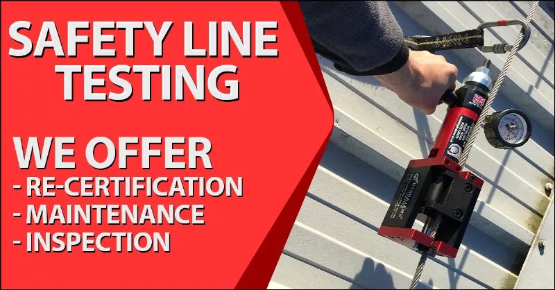 Safety Line Testing Pershore Roofing - Pershore, Worcestershire
